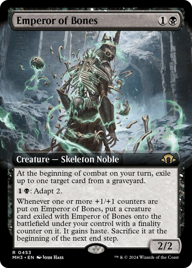 Emperor of Bones (Extended Art) [Modern Horizons 3] | Spectrum Games