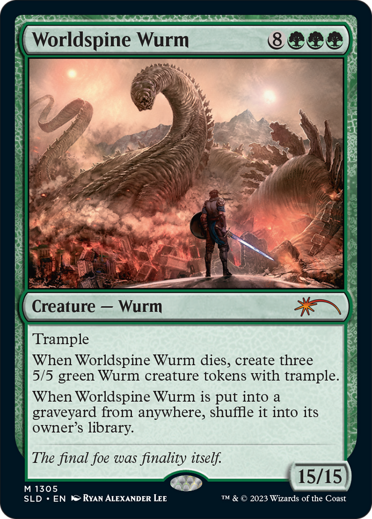 Worldspine Wurm [Secret Lair Drop Series] | Spectrum Games