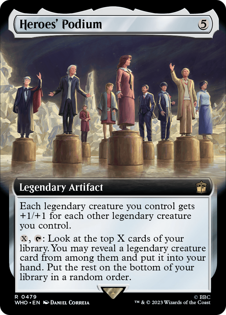 Heroes' Podium (Extended Art) [Doctor Who] | Spectrum Games