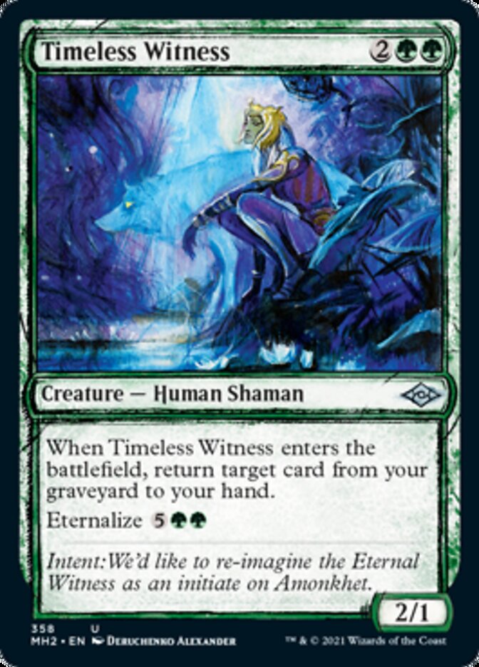 Timeless Witness (Sketch) [Modern Horizons 2] | Spectrum Games