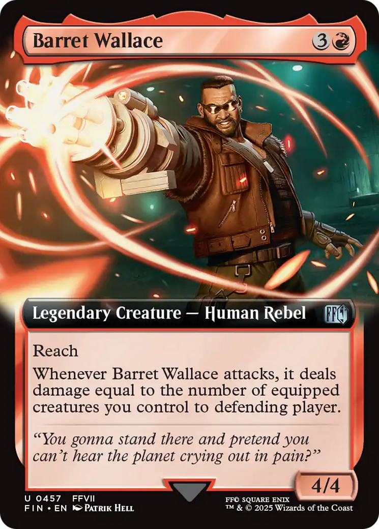 Barret Wallace (Extended Art) [FINAL FANTASY] | Spectrum Games