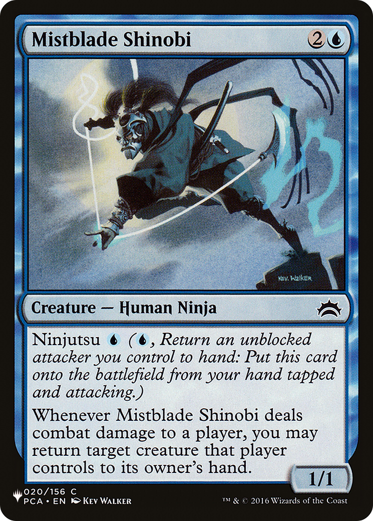 Mistblade Shinobi [The List Reprints] | Spectrum Games