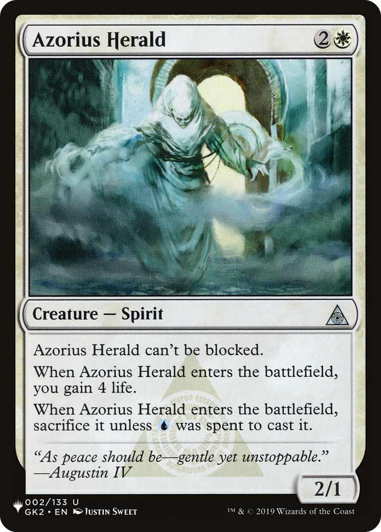 Azorius Herald [The List Reprints] | Spectrum Games