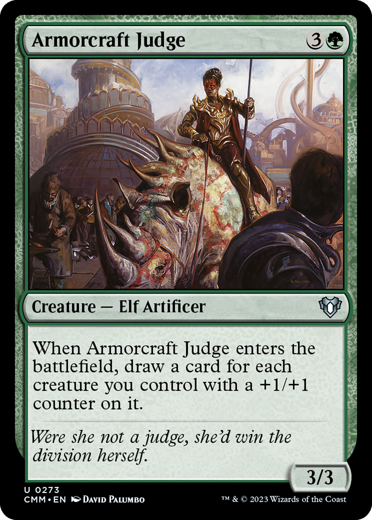 Armorcraft Judge [Commander Masters] | Spectrum Games