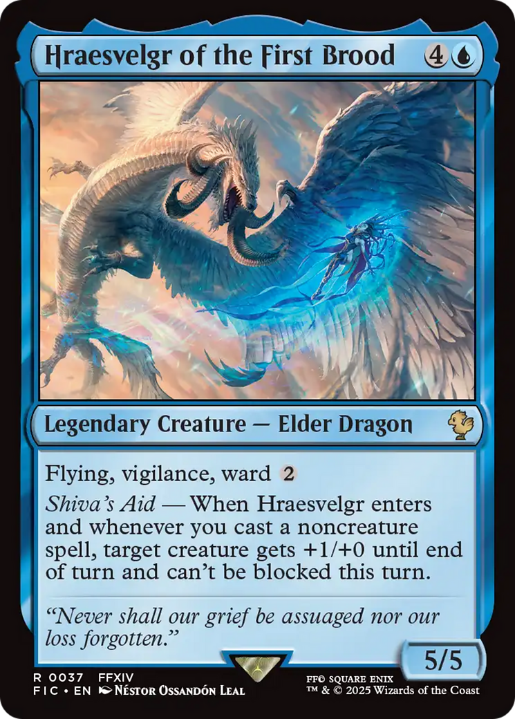 Hraesvelgr of the First Brood [FINAL FANTASY Commander] | Spectrum Games