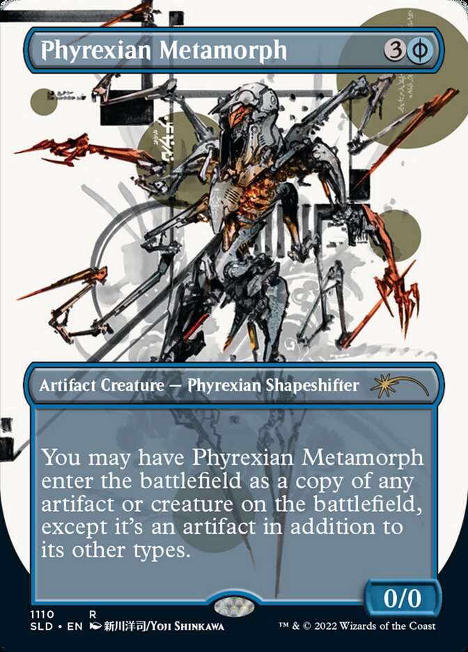 Phyrexian Metamorph (Borderless) [Secret Lair Drop Series] | Spectrum Games