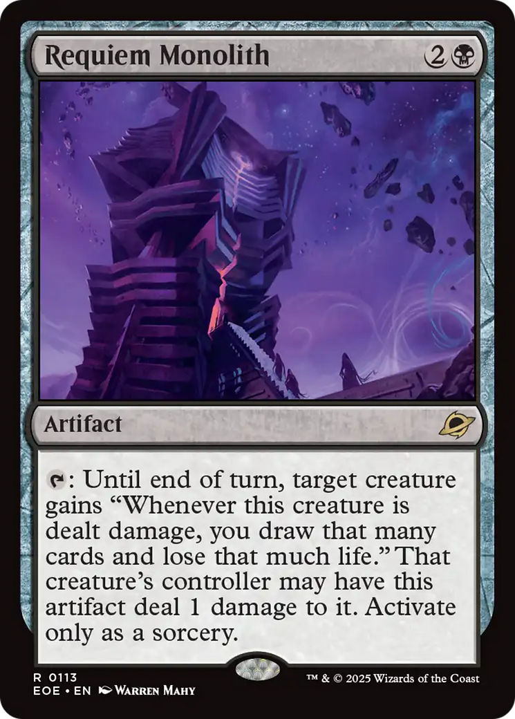 Requiem Monolith [Edge of Eternities] | Spectrum Games