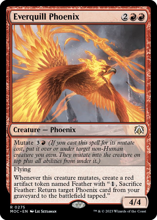 Everquill Phoenix [March of the Machine Commander] | Spectrum Games
