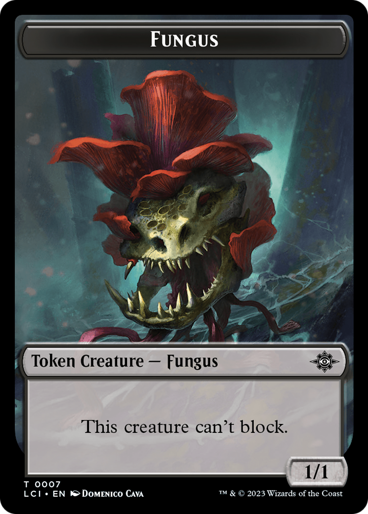 Map // Fungus Double-Sided Token [The Lost Caverns of Ixalan Tokens] | Spectrum Games