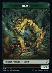 Satyr // Beast Double-Sided Token [Commander Legends: Battle for Baldur's Gate Tokens] | Spectrum Games