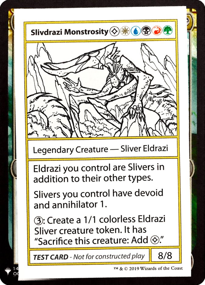Slivdrazi Monstrosity [Mystery Booster Playtest Cards] | Spectrum Games
