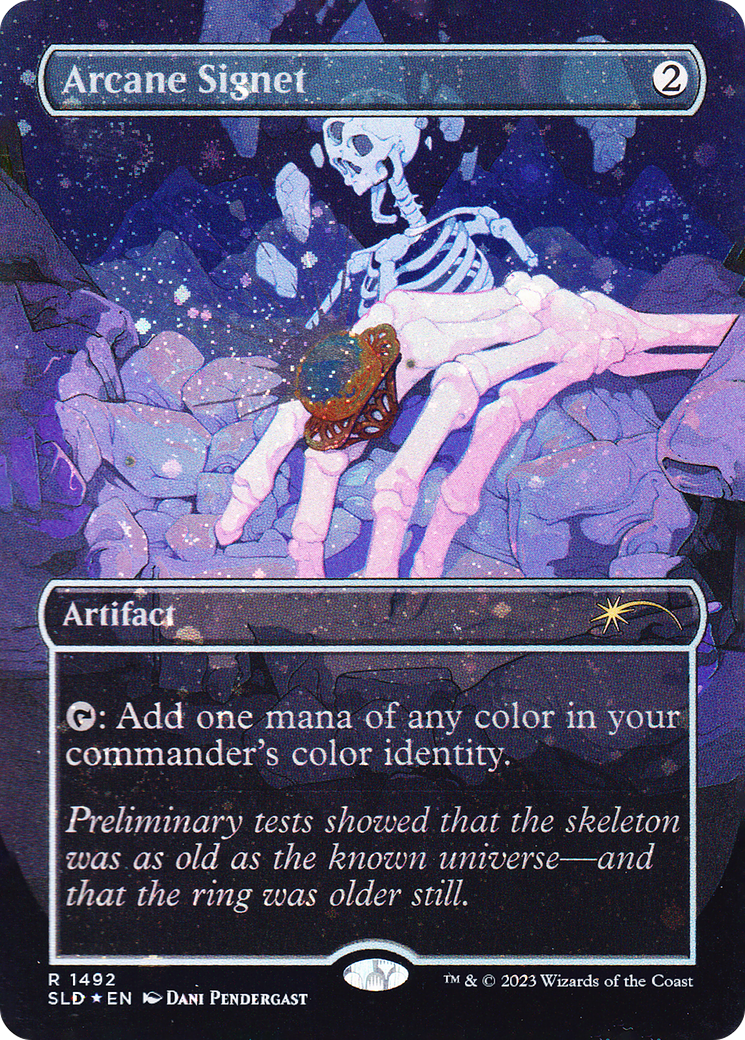 Arcane Signet (1492) (Galaxy Foil) [Secret Lair Drop Series] | Spectrum Games