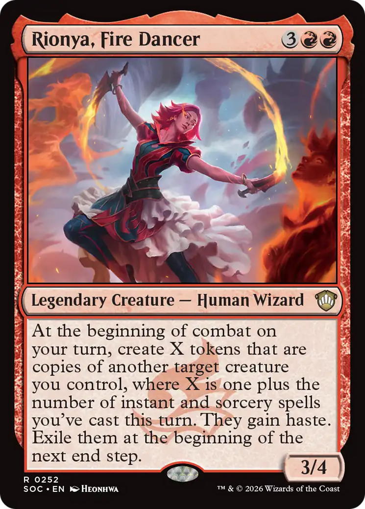 Rionya, Fire Dancer [Secrets of Strixhaven Commander] | Spectrum Games