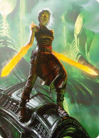 Nahiri, the Unforgiving Art Card [Phyrexia: All Will Be One Art Series] | Spectrum Games