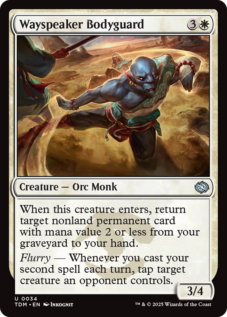 Wayspeaker Bodyguard [Tarkir: Dragonstorm] | Spectrum Games