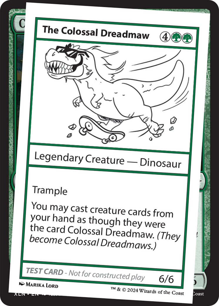 The Colossal Dreadmaw [Mystery Booster 2 Playtest Cards] | Spectrum Games