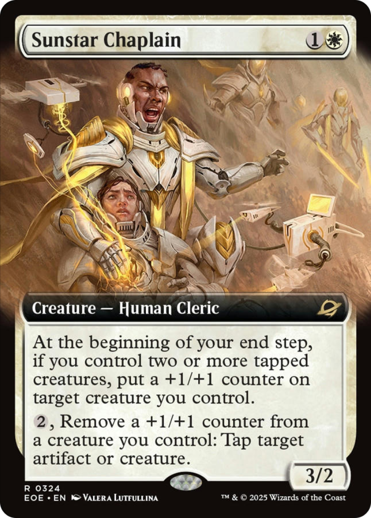 Sunstar Chaplain (Extended Art) [Edge of Eternities] | Spectrum Games