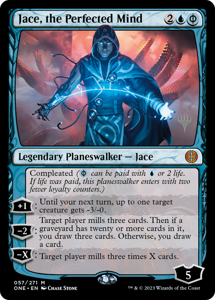 Jace, the Perfected Mind (Promo Pack) [Phyrexia: All Will Be One Promos] | Spectrum Games