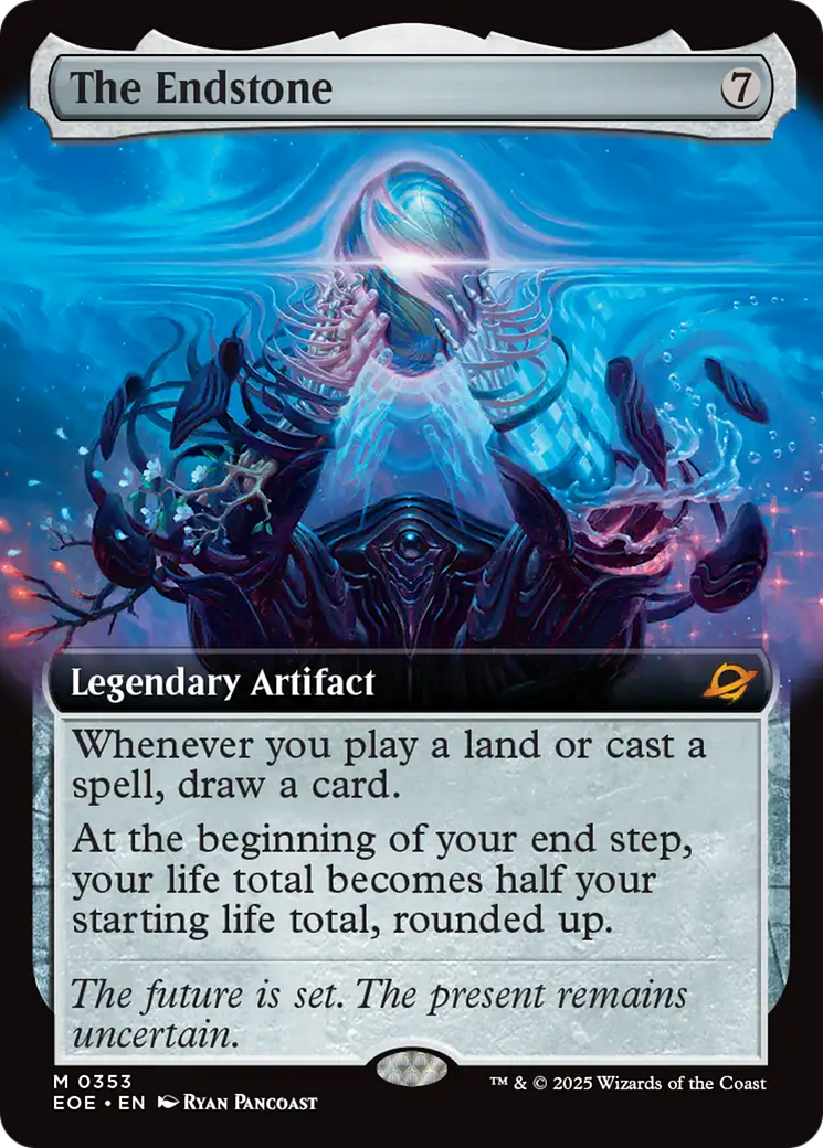 The Endstone (Extended Art) [Edge of Eternities] | Spectrum Games