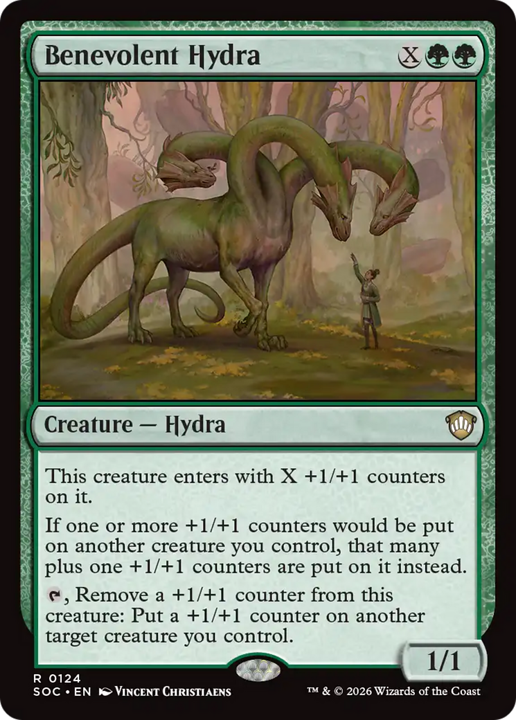Benevolent Hydra [Secrets of Strixhaven Commander] | Spectrum Games