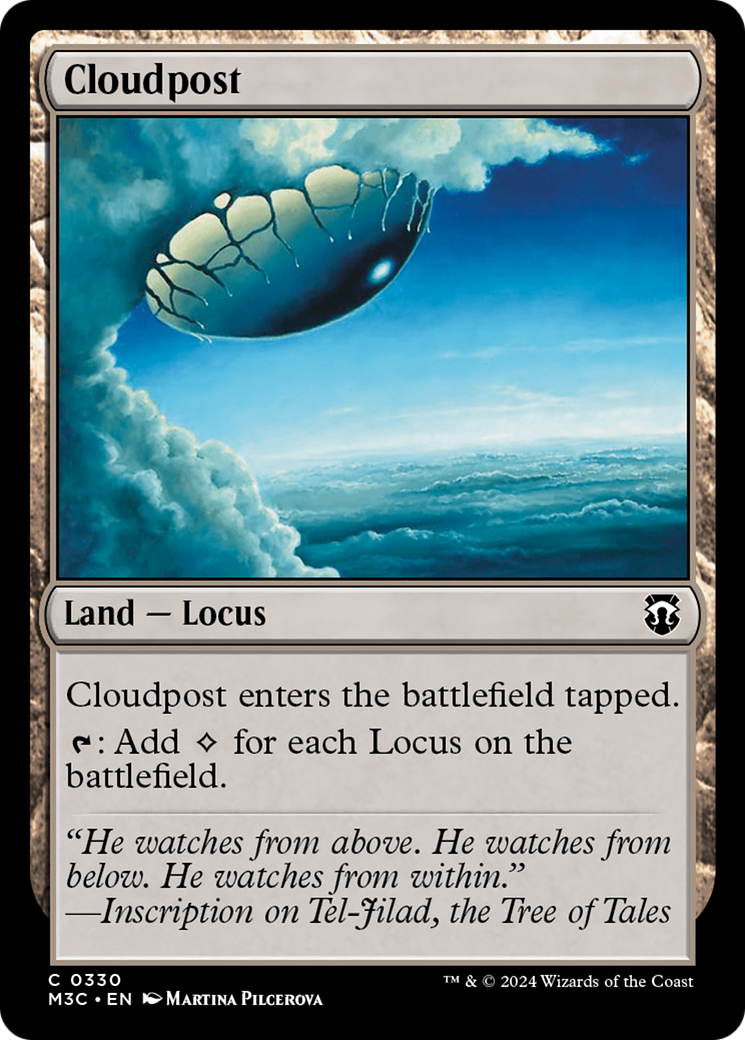 Cloudpost (Ripple Foil) [Modern Horizons 3 Commander] | Spectrum Games