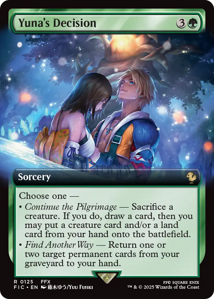 Yuna's Decision (Extended Art) [FINAL FANTASY Commander] | Spectrum Games
