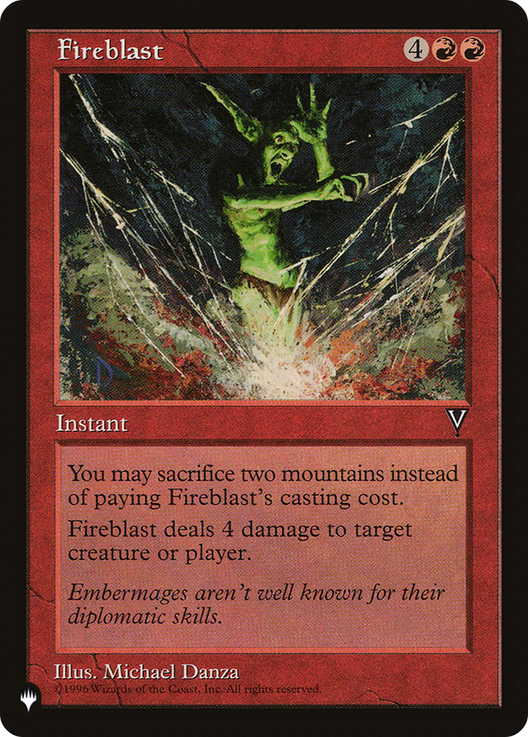 Fireblast [The List] | Spectrum Games