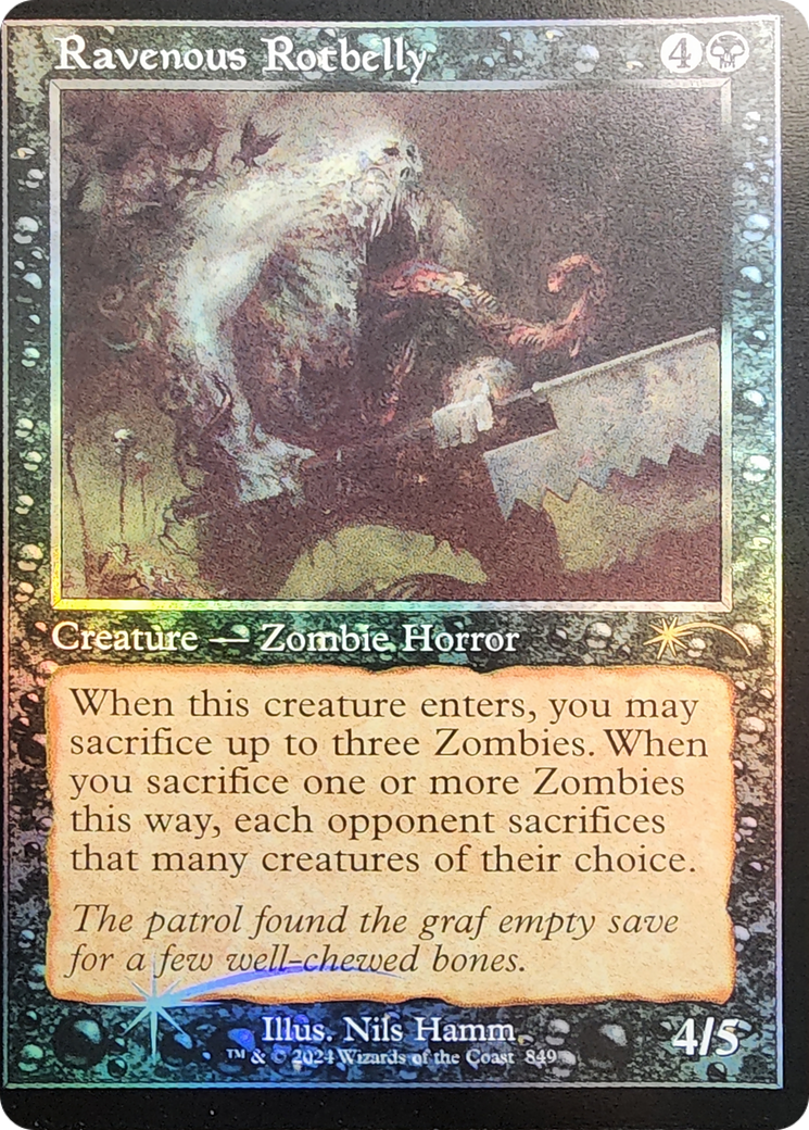Ravenous Rotbelly (Retro Frame) [Secret Lair Drop Series] | Spectrum Games
