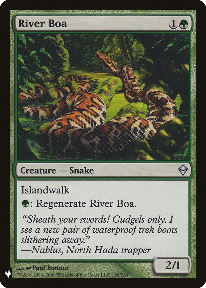 River Boa [Mystery Booster] | Spectrum Games