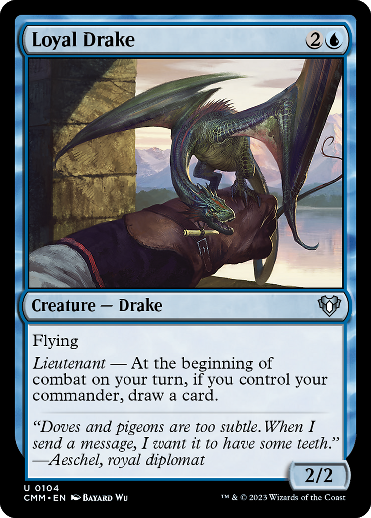 Loyal Drake [Commander Masters] | Spectrum Games