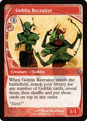 Goblin Recruiter (Future Sight) [Mystery Booster 2] | Spectrum Games