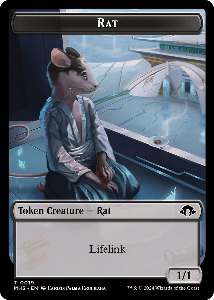 Rat Token [Modern Horizons 3 Tokens] | Spectrum Games