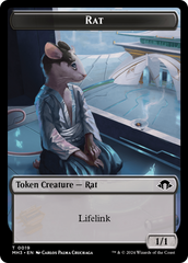 Rat // Energy Reserve Double-Sided Token [Modern Horizons 3 Tokens] | Spectrum Games