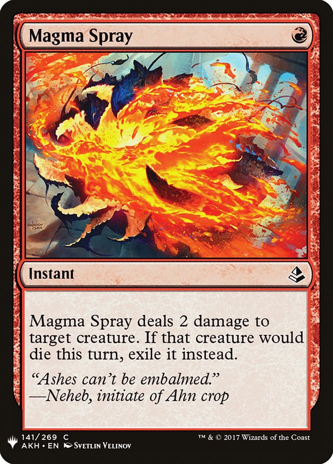 Magma Spray [Mystery Booster] | Spectrum Games