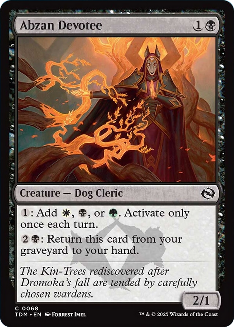 Abzan Devotee [Tarkir: Dragonstorm] | Spectrum Games