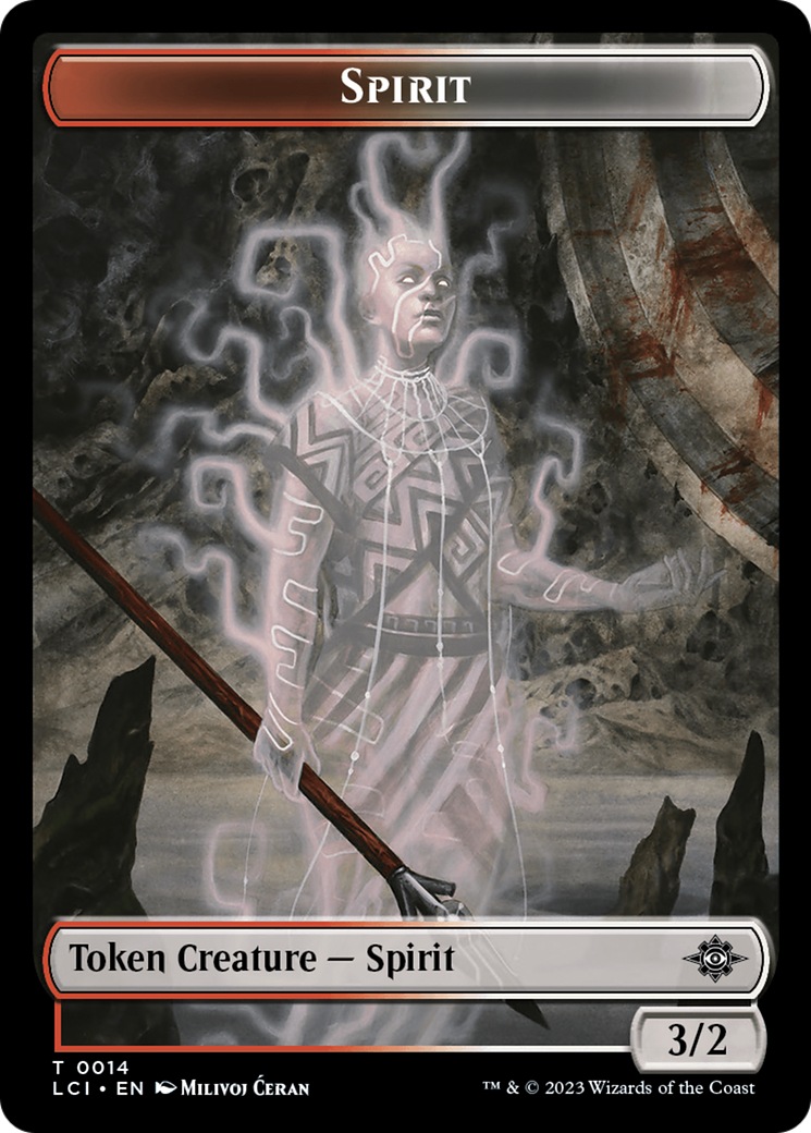 Spirit Token [The Lost Caverns of Ixalan Tokens] | Spectrum Games