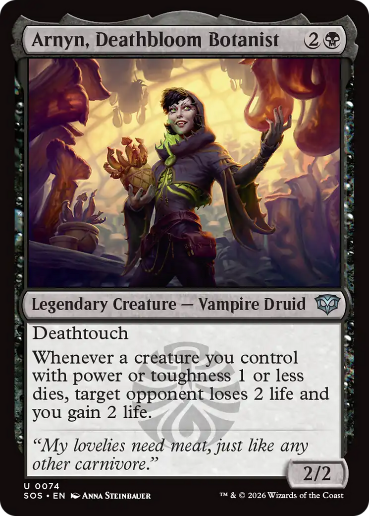 Arnyn, Deathbloom Botanist [Secrets of Strixhaven] | Spectrum Games