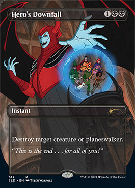 Hero's Downfall (Borderless) [Secret Lair Drop Series] | Spectrum Games