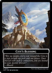 Tiny // City's Blessing Double-Sided Token [Secret Lair Drop Series] | Spectrum Games