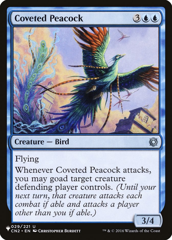 Coveted Peacock [The List] | Spectrum Games
