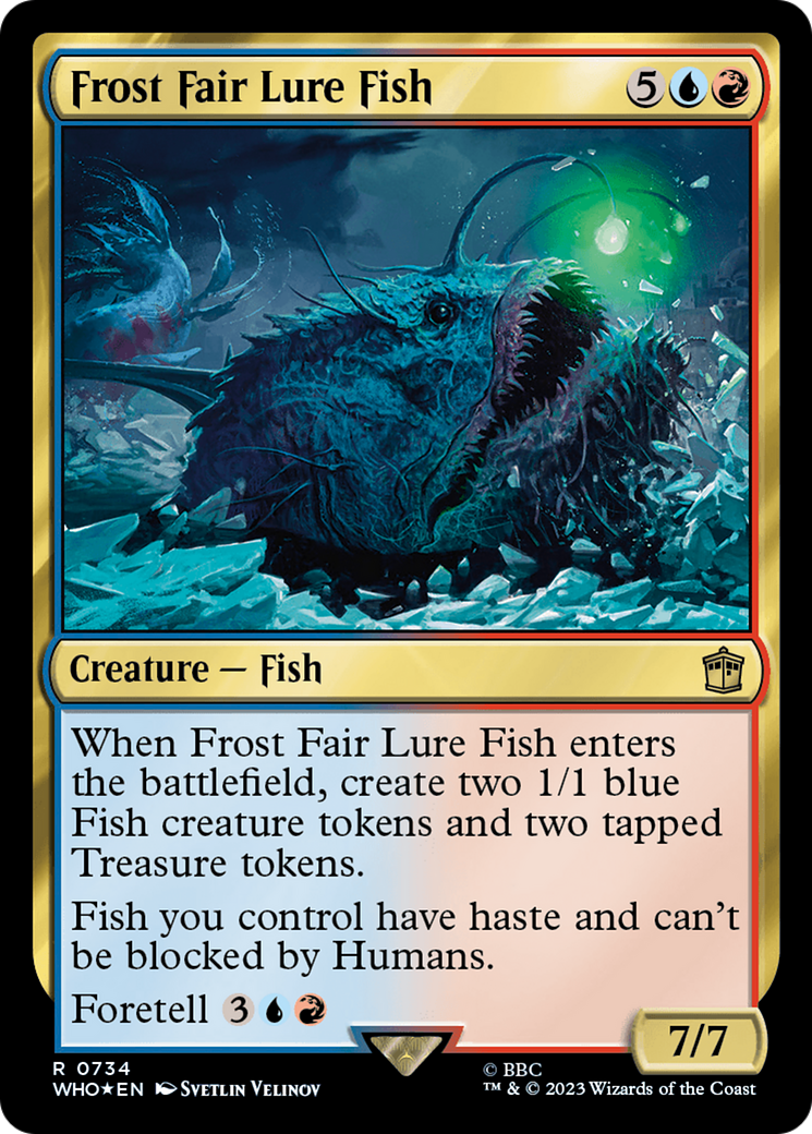 Frost Fair Lure Fish (Surge Foil) [Doctor Who] | Spectrum Games