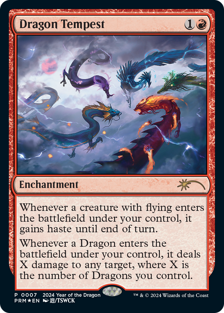 Dragon Tempest (Year of the Dragon 2024) [Standard Showdown Promos] | Spectrum Games