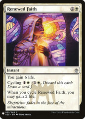 Renewed Faith [Mystery Booster] | Spectrum Games