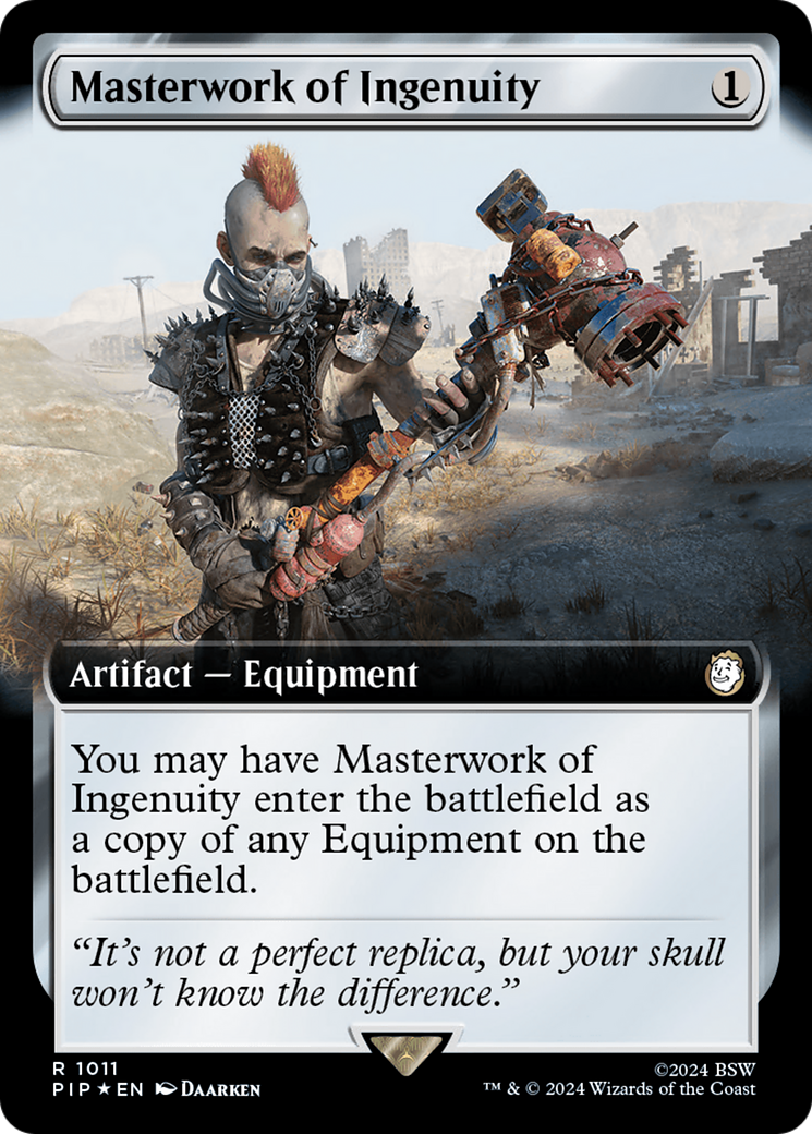 Masterwork of Ingenuity (Extended Art) (Surge Foil) [Fallout] | Spectrum Games