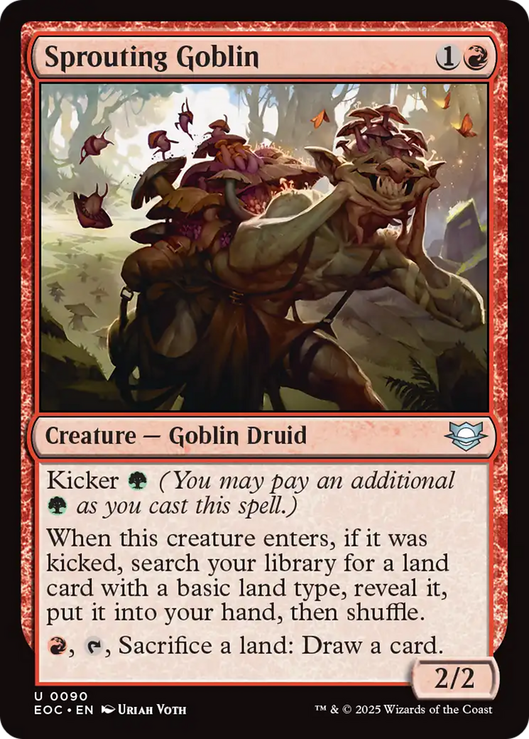 Sprouting Goblin [Edge of Eternities Commander] | Spectrum Games