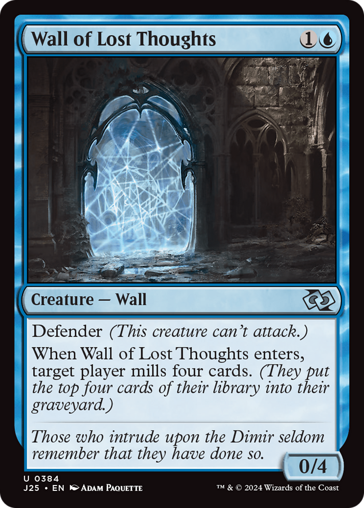 Wall of Lost Thoughts [Foundations Jumpstart] | Spectrum Games