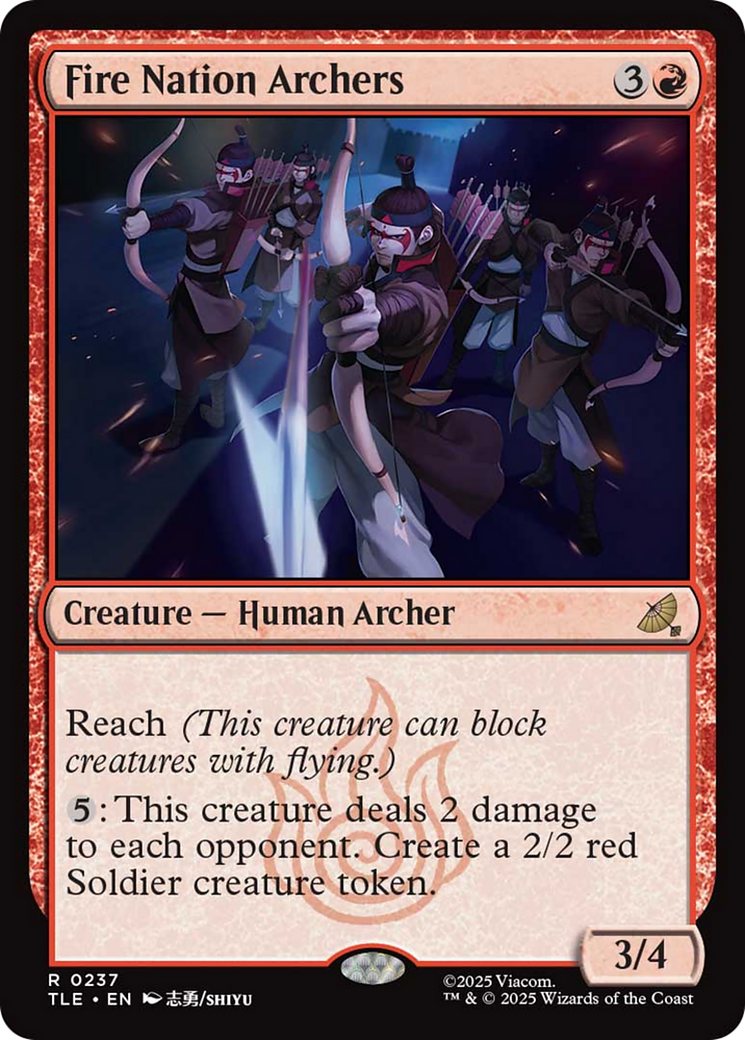 Fire Nation Archers [Avatar: The Last Airbender: Eternal-Legal] | Spectrum Games