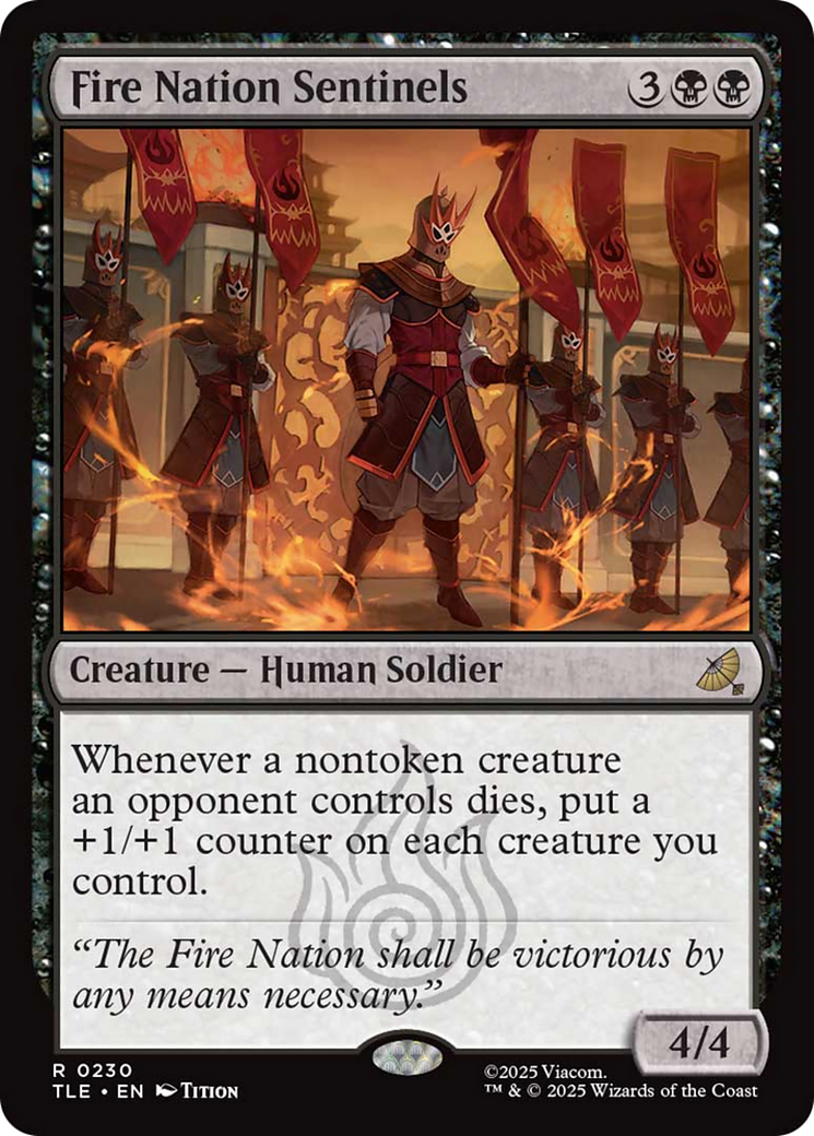 Fire Nation Sentinels [Avatar: The Last Airbender: Eternal-Legal] | Spectrum Games