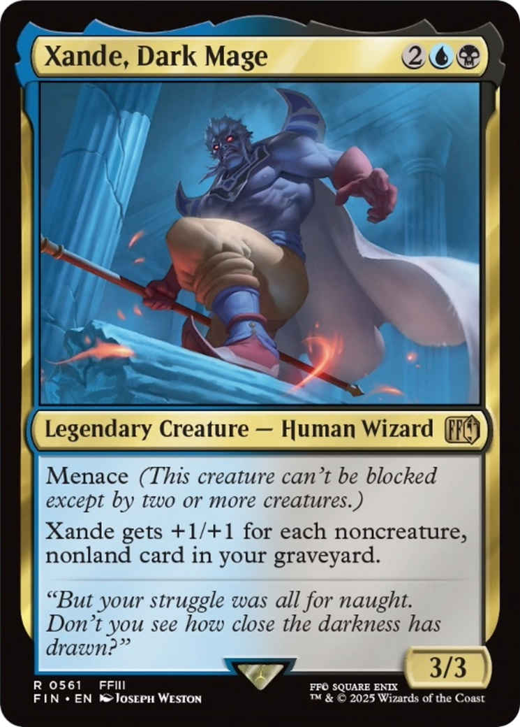 Xande, Dark Mage [FINAL FANTASY] | Spectrum Games
