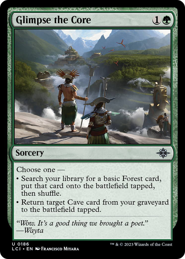 Glimpse the Core [The Lost Caverns of Ixalan] | Spectrum Games